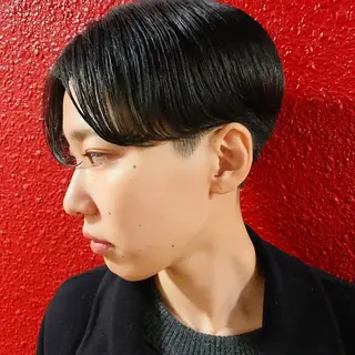 ショート 中川 竜誠のヘアスタイル
