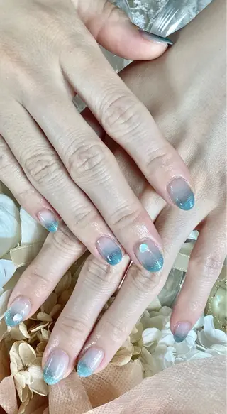 ネイル ⟡.marina⟡. 7月シフト公開中のネイルデザイン