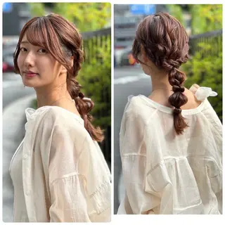 ヘアアレンジ Endearing 🌟銀座のヘアスタイル
