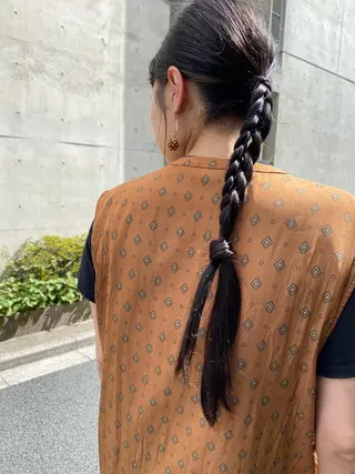 ロング フレンチボブパーマ Yuukiのヘアスタイル