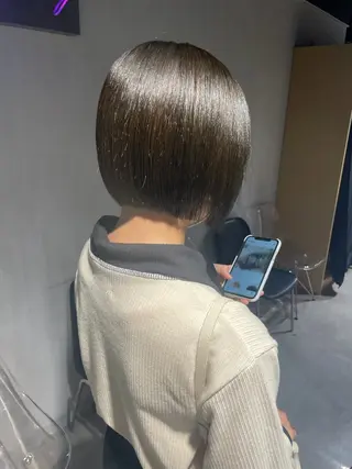 ショート カラー 🦋ハイトーンボブ ショート🦋トシキのヘアスタイル