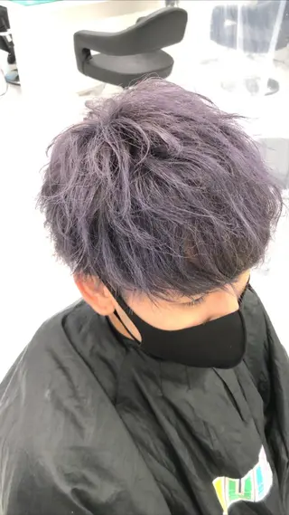ミディアム カラー パーマ ヘアアレンジ メンズ キッズ メンズ特化美容師 aiの眉毛・アイブロウイメージ