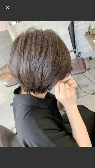 ショート 高梨 里穂のヘアスタイル