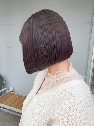 ショート カラー ヘアアレンジ lani ブリーチ /ダブルカラーのヘアスタイル