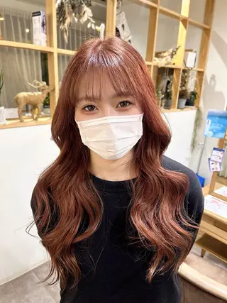ロング カラー merc.🐰澤田 凜のヘアスタイル