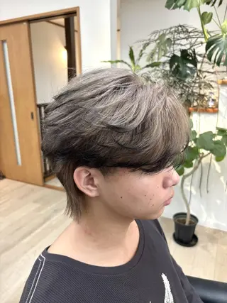 ショート カラー メンズ NOA 青木のヘアスタイル