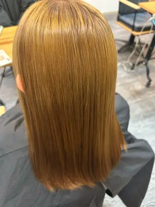 セミロング こじま ゆあのヘアスタイル
