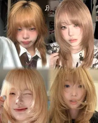 セミロング 🪅個性派カラー🪅 つぐみのヘアスタイル