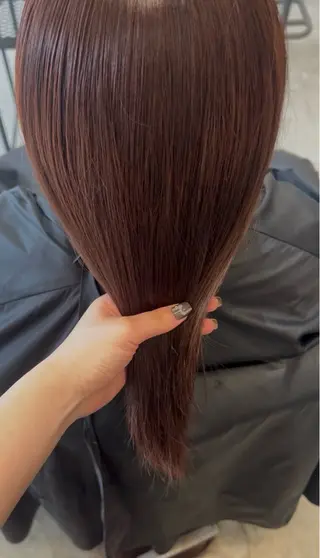 ロング カラー 🌟似合わせカット 🌟髪質改善カラーのヘアスタイル