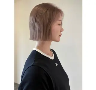 ミディアム カラー 韓国レイヤー/Wカラ ー♡YUUNAのヘアスタイル