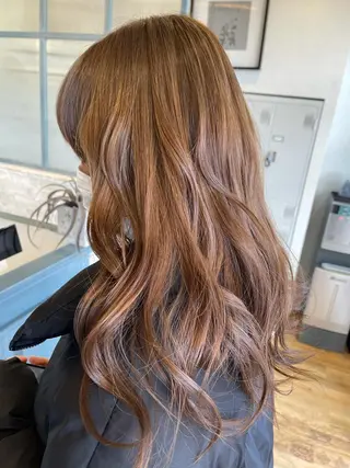 ロング カラー 猪ノ原 弘子のヘアスタイル