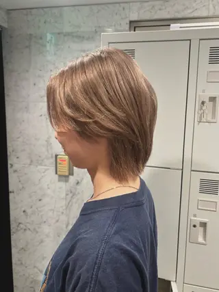 カラー メンズ hachiyama rinaのヘアスタイル