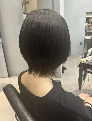 ショート パーマ 🎀♥️推しカラー tomoka💜🍭のヘアスタイル