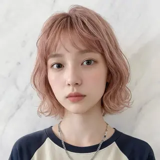 ミディアム Misaki ☆のヘアスタイル