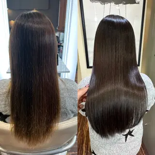 ロング 髪質改善サロン 南船場　みおのヘアスタイル