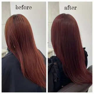 ロング カラー PutiLuca 浅川のヘアスタイル