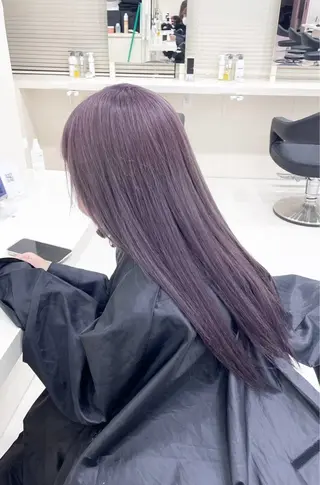 ロング カラー 🎀tomoka🎀 髪質改善/ハイトーンのヘアスタイル