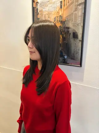ミディアム カラー 下河 宗太のヘアスタイル
