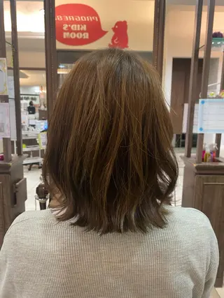 ミディアム 《大人気髪質改善》 プログレス国分寺店のヘアスタイル