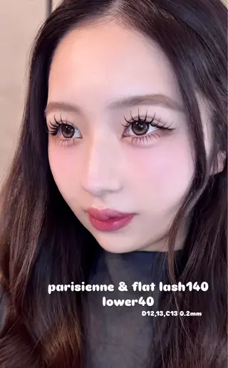 マツエク・マツパ fein.aoi🎀 🤍のマツエク・マツパデザイン