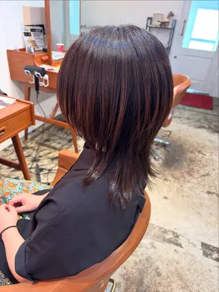 ミディアム ma koのヘアスタイル