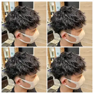 ショート パーマ メンズ メンズ特化 /パーマ🫧ゆたかのヘアスタイル