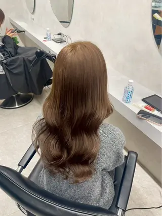 ロング カラー MAIKA💞透明感 カラーモデル募集中のヘアスタイル