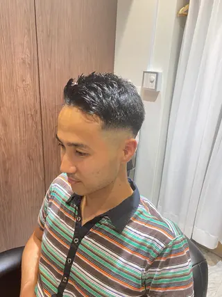 ショート 小野 大輔のヘアスタイル