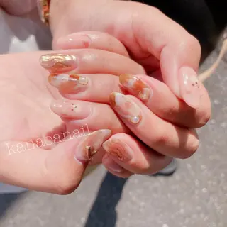 ネイル 地爪育成💅 kanaoanailのネイルデザイン