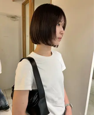 ショート 横井 優奈のヘアスタイル