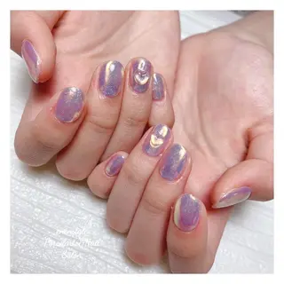 ミディアム ネイル 🐾enen style 🐾のネイルデザイン
