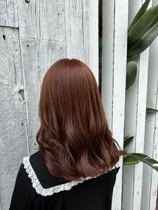 ロング カラー 原田 来実のヘアスタイル