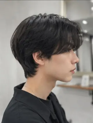 ショート メンズ パーマ Men's Lienのヘアスタイル