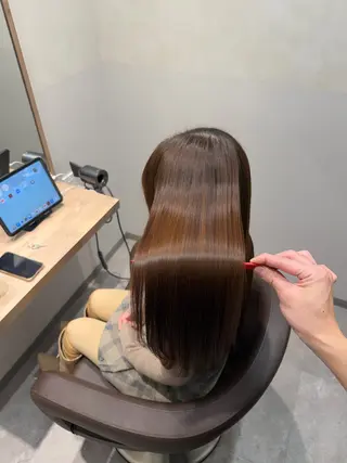 ロング 福田 修平 髪質改善/美髪矯正のヘアスタイル