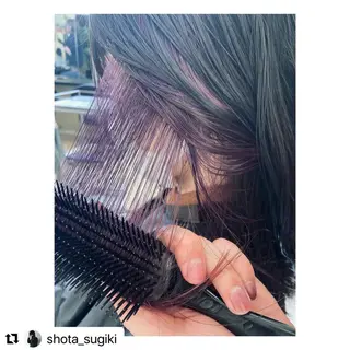 ミディアム SHOTA SUGIKIのヘアスタイル