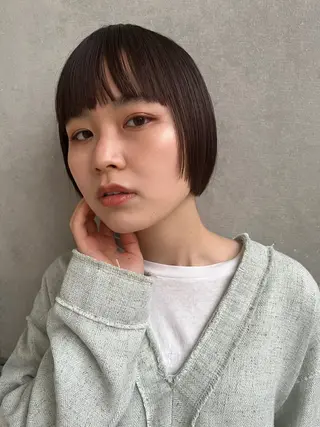 ショート 吉田 夏菜のヘアスタイル
