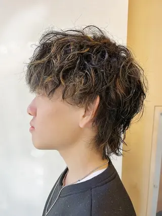 パーマ メンズ VANCOUNCIL 松本のヘアスタイル