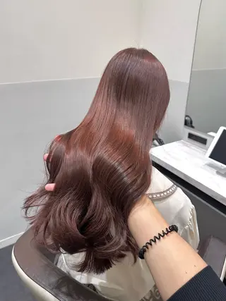 ロング カラー 矢野 晃平のヘアスタイル