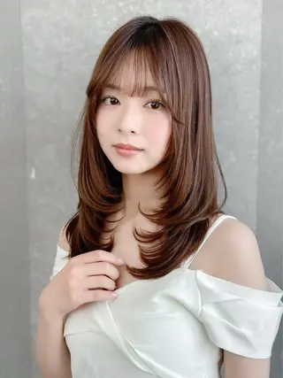 ミディアム 久米 春輝のヘアスタイル
