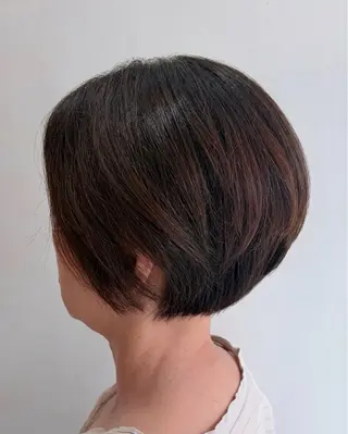 ショート 成瀬スパイラル パーマ清水大隼のヘアスタイル