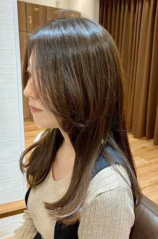 ロング イシカワ ユウタのヘアスタイル