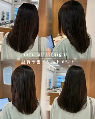 ロング カラー パーマ 縮毛矯正/トレンド カラー🎀✨MIHOのヘアスタイル
