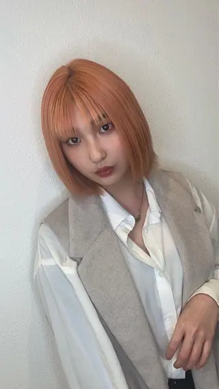 ショート 海外風レイヤーカット 👑店長 平松 由のヘアスタイル