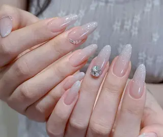 ネイル By moonネイル 🌷ワンホン/韓国風のネイルデザイン