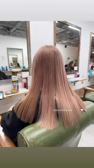 ロング Rosso獨協大学前 YUNAのヘアスタイル