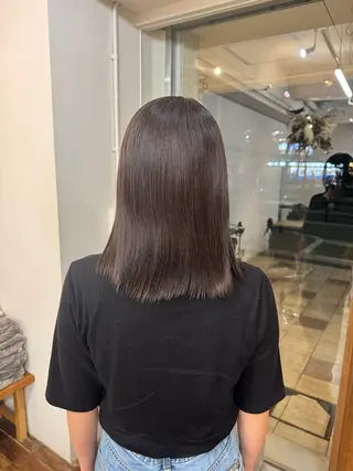 カラー たけかわ みちのヘアスタイル
