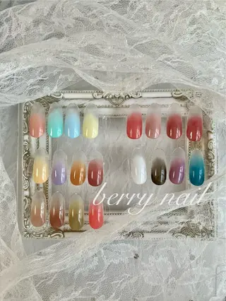 ネイル berry nail jrネイリストのネイルデザイン
