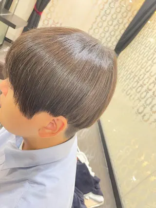 ナチュラルヘア 神田一瑳のヘアスタイル