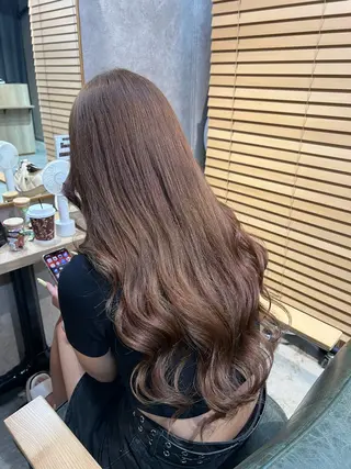 ロング カラー ✨️プルエクステ ディプロマ取得✨️のヘアスタイル