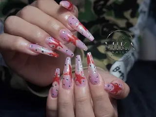 ネイル 🦊Genie🦊 Mika Nailsのネイルデザイン